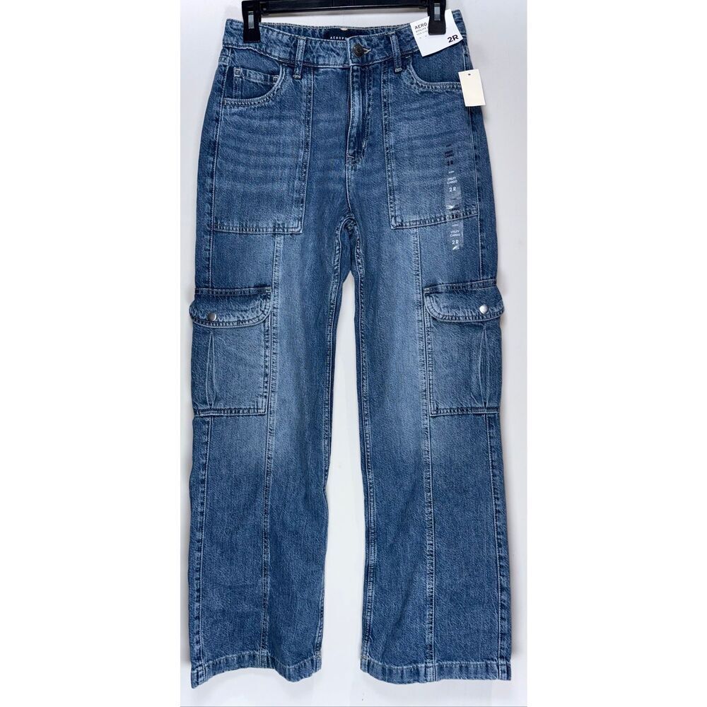 Aero utility stretch jeans size 2R